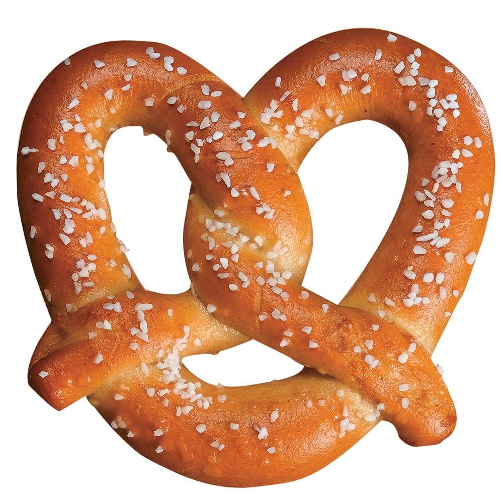 J and J Snack Super Baked Soft Pretzel - 2.5 Ounce (Pack of 100)