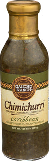 Guacho Ranch, Chimichurri Caribbean Sauce, 12.5 Oz