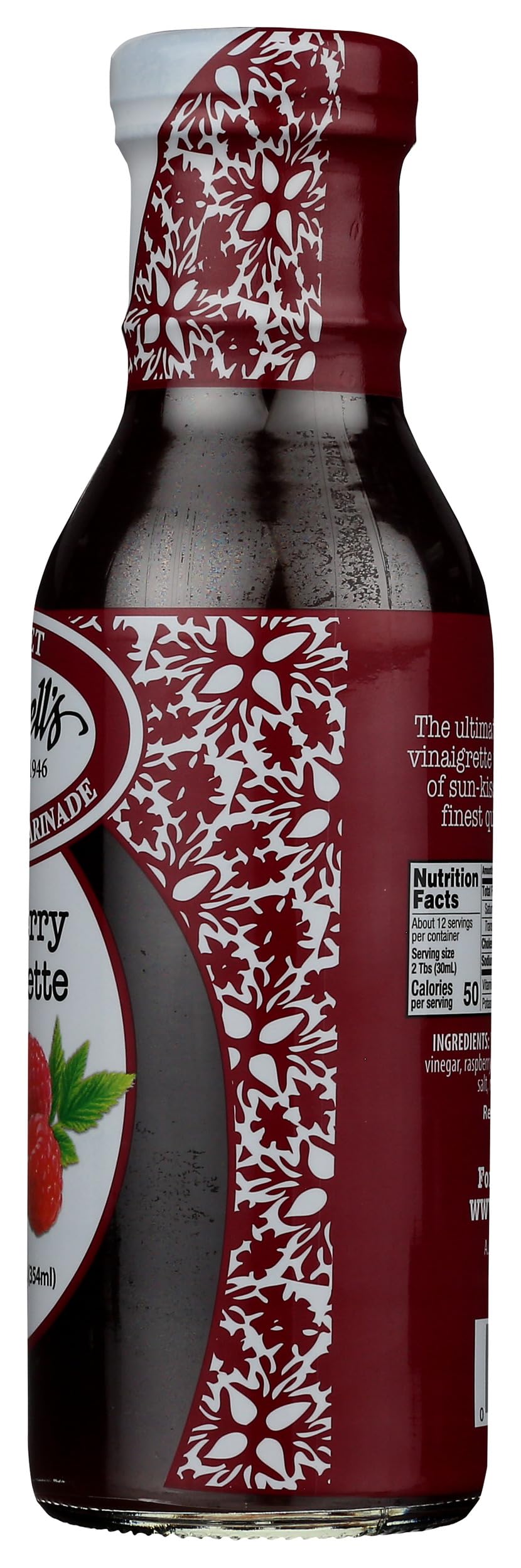 Braswell'S Raspberry Vinaigrette Gourmet Dressing & Marinade, 12 Fluid Ounce (Pack Of 6)