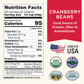 Doudlah Farms Organic Dried Cranberry Beans, 25lb Bulk, Vegan, Non-GMO, Grown in USA