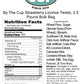 By The Cup Strawberry Licorice Twists, 2.5 Pound Bulk Bag