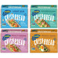 Crispbread Variety 4-Pack: Multi Grain, Whole Grain, Rye Lite & Sourdough