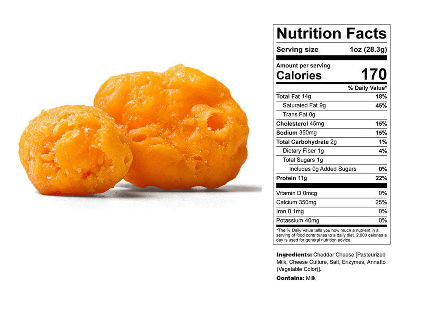 Moon Cheese, 100% Cheese, Low-carb 2 oz, Keto-Friendly, high protein 4 Pack (2 Cheddar, 2 Gouda) snack alternative to protein ba