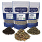 Organic Positively Tea Company Chinese Tea Sampler Loose Leaf 4 Ounce Pack of 3
