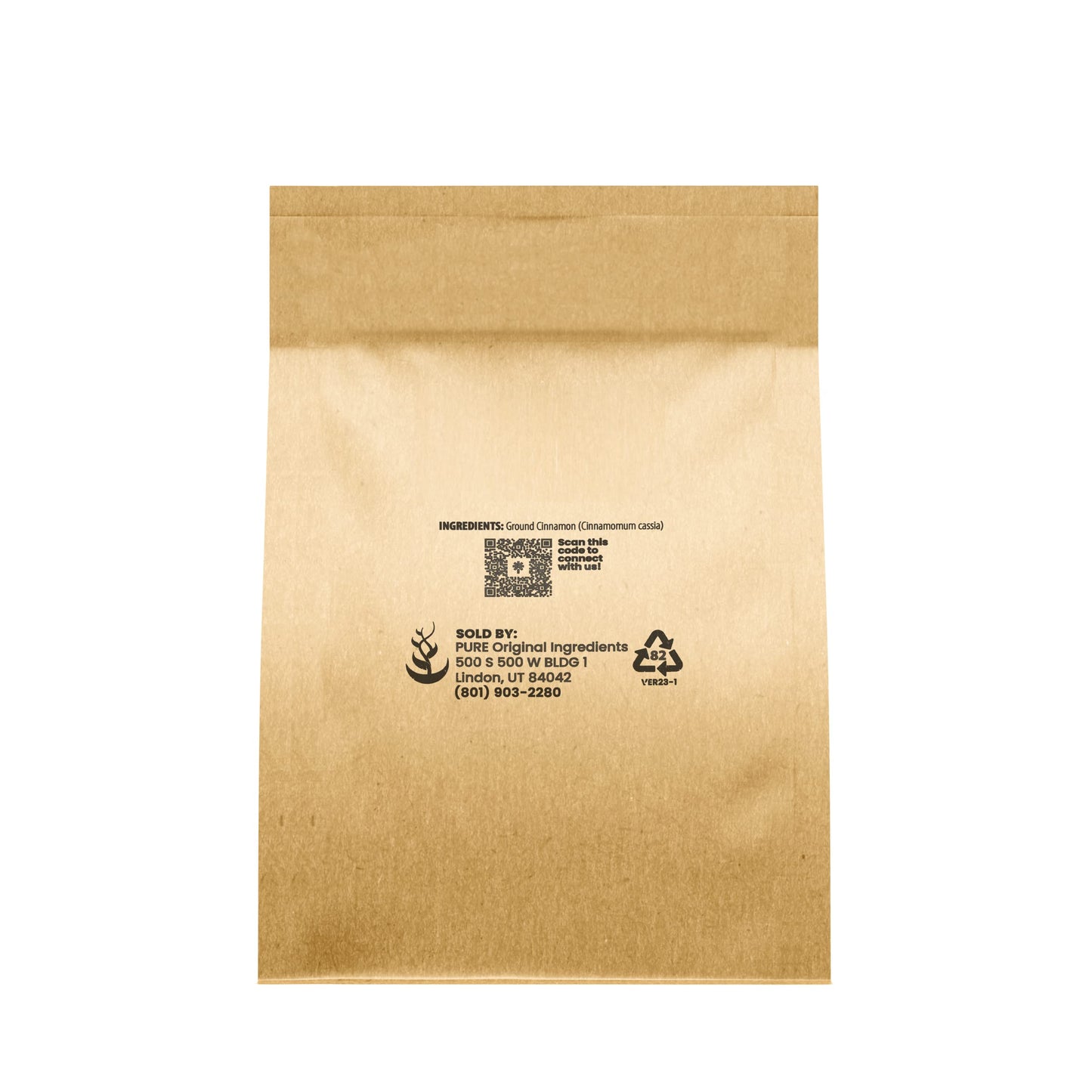 Pure Original Ingredients Ground Cinnamon (4 Oz) Pure Cinnamon Cassia, Baking & More, Strong & Flavorful