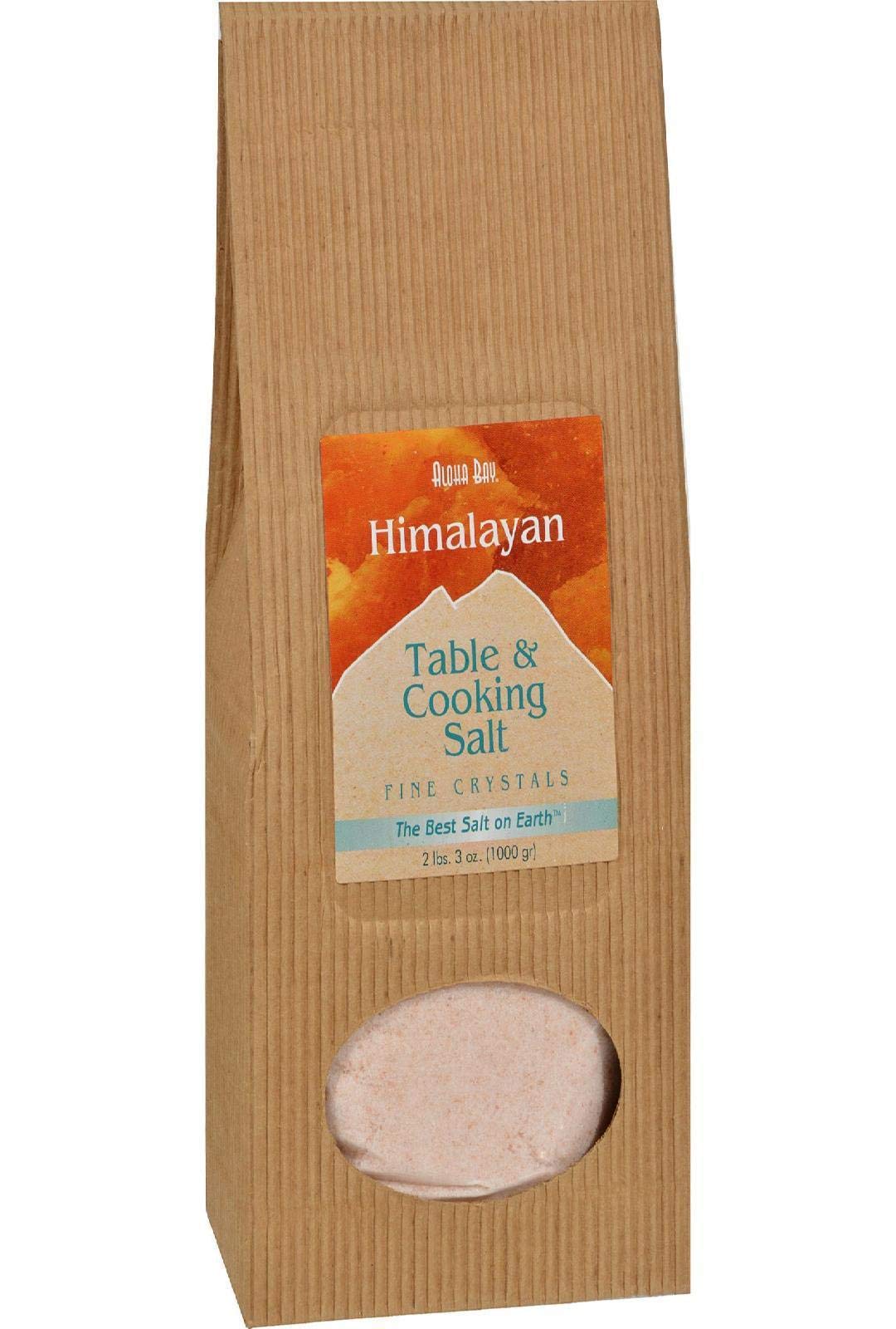 Aloha Bay Table & Cooking Salt, 35 Ounce, Pack of 1, Model 8686