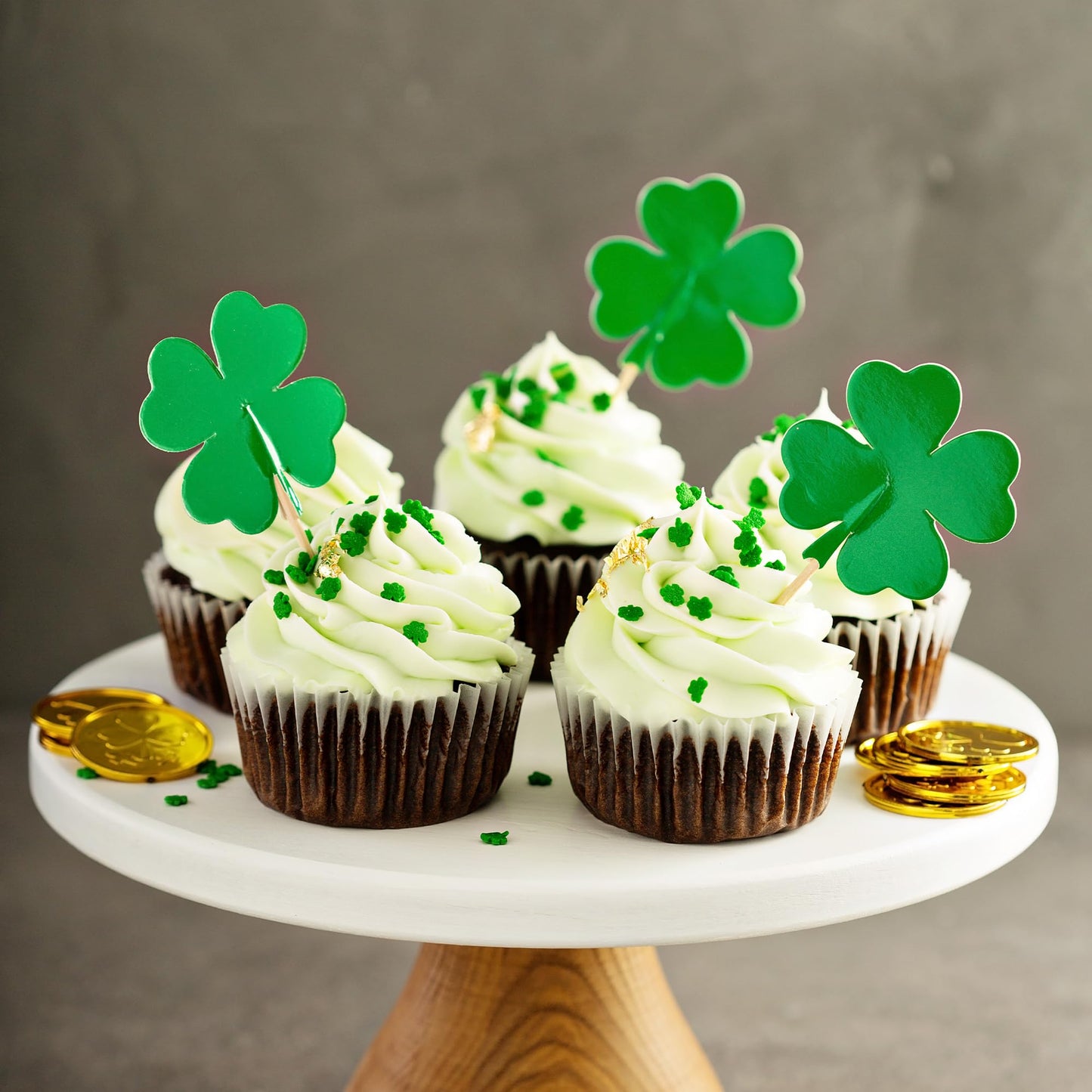 Unpretentious Shamrock Sprinkles, 4 Oz, Vibrant & Colorful, St. Patrick'S Day, Dessert Decoration