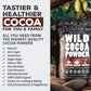 Raw Organic Cacao Powder  Handcrafted  Single-Origin  Fair Trade  Non-Alkalized Cocoa from Peru (24 ounce)