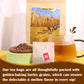 FullChea Barley Tea - Premium Roasted Barley Grain, Caffeine-Free, 50 Count