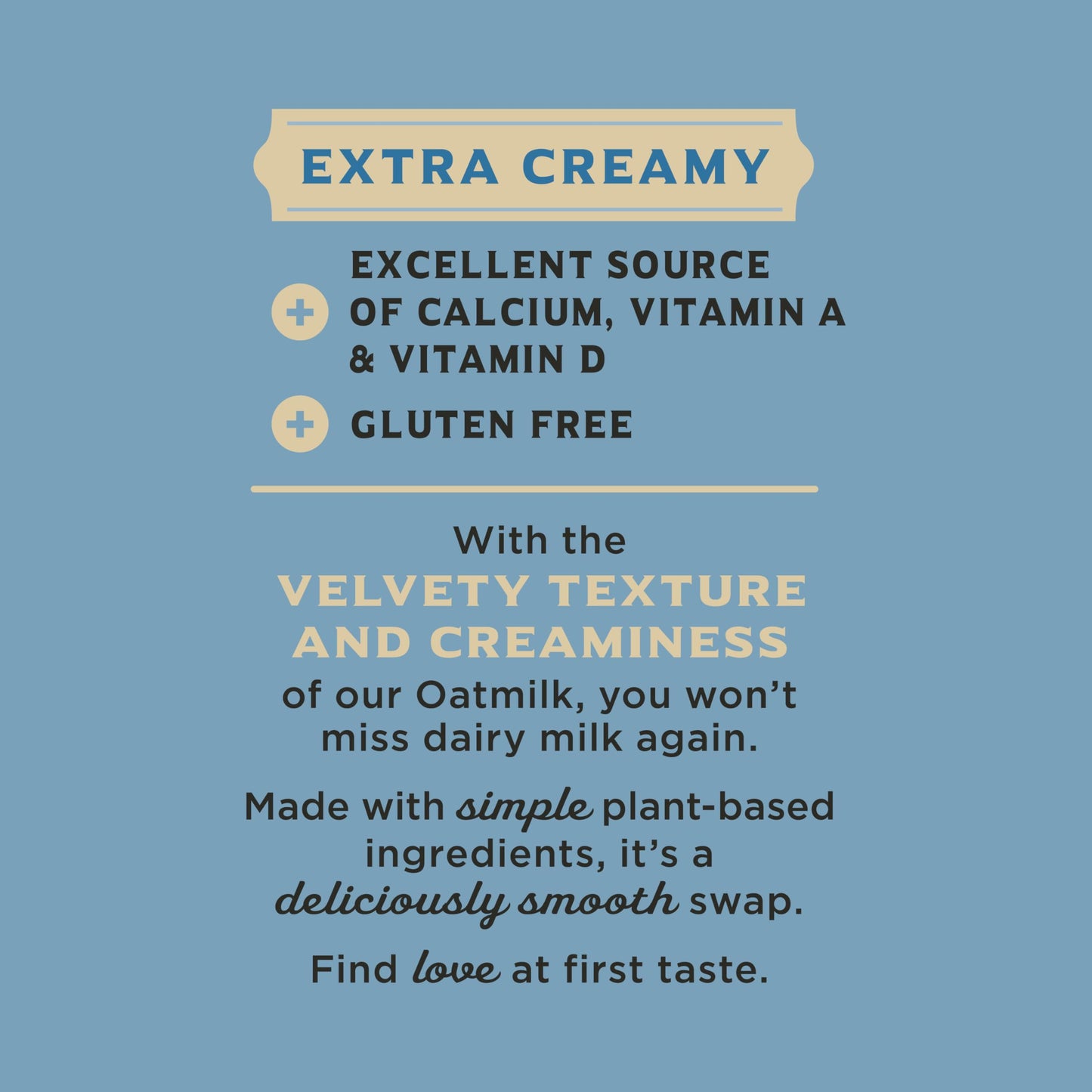 Califia Farms - Extra Creamy Oat Milk, 48 Oz, Dairy Free, Plant Based, Vegan, Gluten Free, Non GMO, High Calcium, Smoothie, Oatm