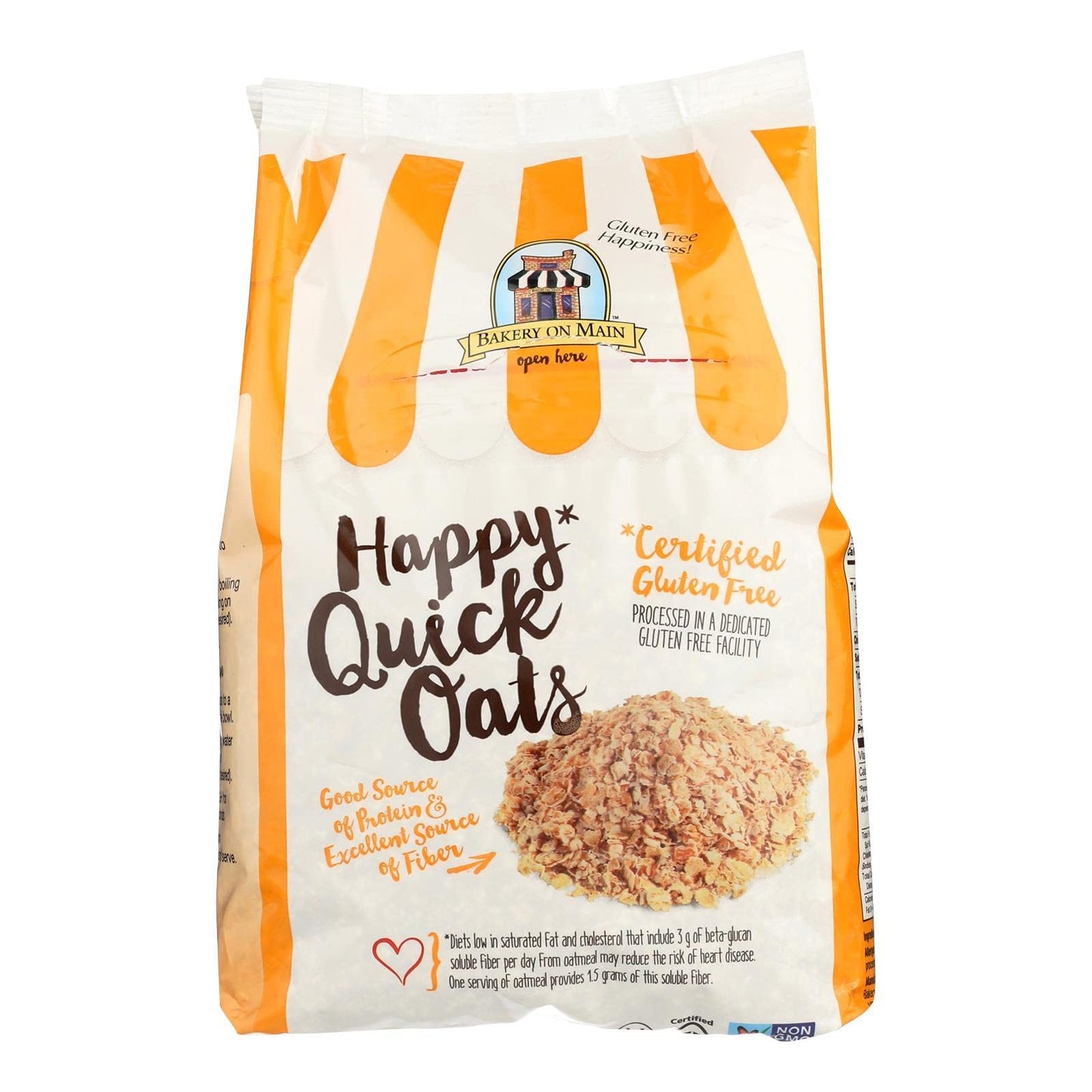 Bakery On Main Happy Rolled Oats, 24 Ounce - 4 Per Case.