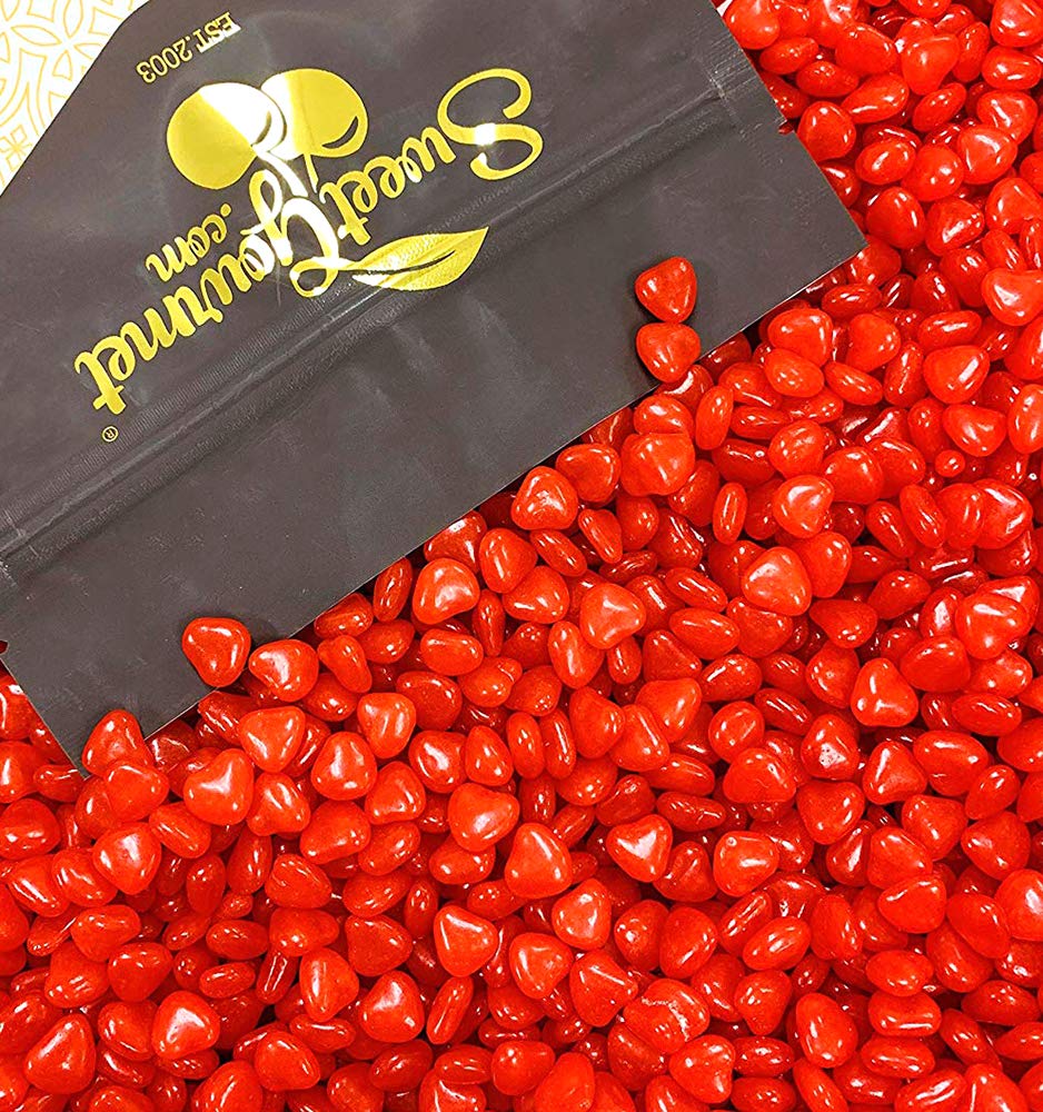 Cinnamon Imperial Hearts | Valentine Candy | Bulk Cinnamon Candy | 1.5 Pounds