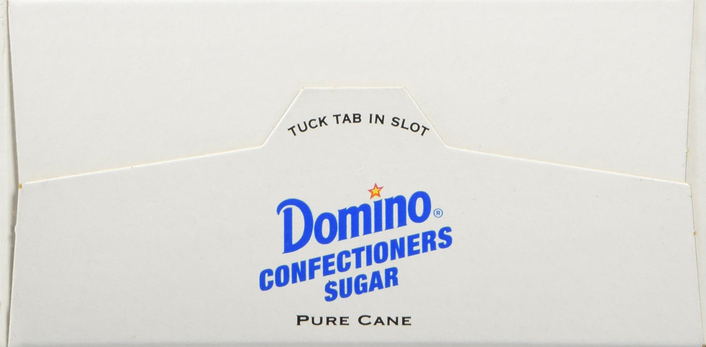 Domino Confectioners 10-x Powdered Sugar, 1 Pound Box (Pack of 2)