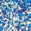 Blue Sprinkles For Cake Decorating And Baking - Fancy Sprinkles For Gender Reveal Cake Decorations In Blue And White Sprinkles W