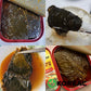 KOREAC Marinated Sesame Leaves 2 Pack with Spicy Sauce, 2.4 oz (70g) - Korean Instant Food Banchan Side Dishes