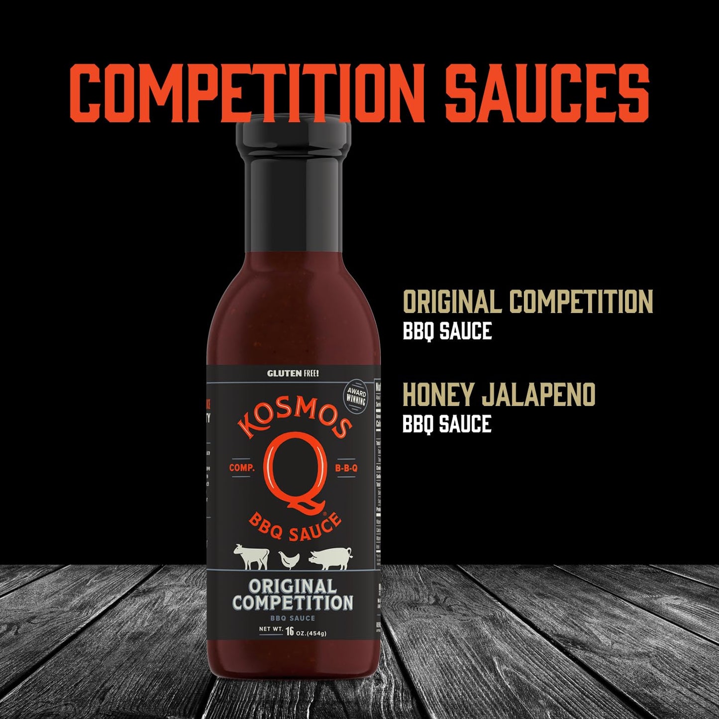Kosmos Q BBQ Pitmaster Christmas Gifts for Men or Dads, Includes 8 Flavors of Grill Seasonings, BBQ Sauces & Meat Rubs, Sampler