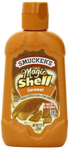 Smuckers Magic Shell Caramel Flavored Topping, 7.25 Ounce [Pack of 4]