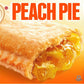 JJ s Bakery Peach Pie Snack Pies, Individual Dessert, Fresh-Baked, Nut-Free, Kosher Parve, 4 Oz Each (Pack of 12)