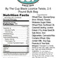 By The Cup Black Licorice Twists, 2.5 Pound Bulk Bag