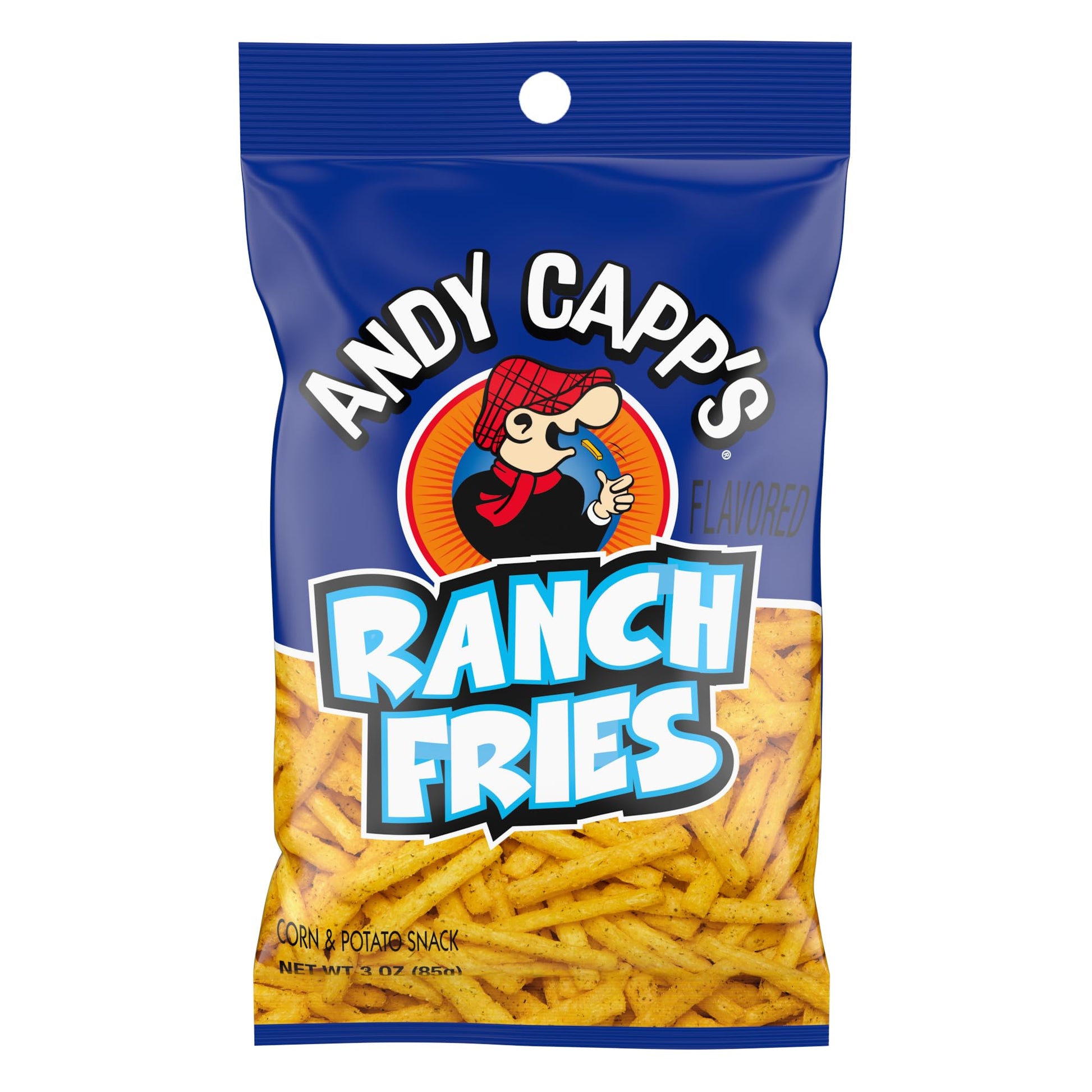 Andy Capp'S Ranch Fries Snacks, 3-Oz Bag (Pack Of 12)
