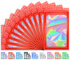 Tifical 100 Pcs Holographic Bags For Lashes, Candy, Small Baggies Sample Bag Smell Proof Packaging Bags For Jewelry, Present, Re