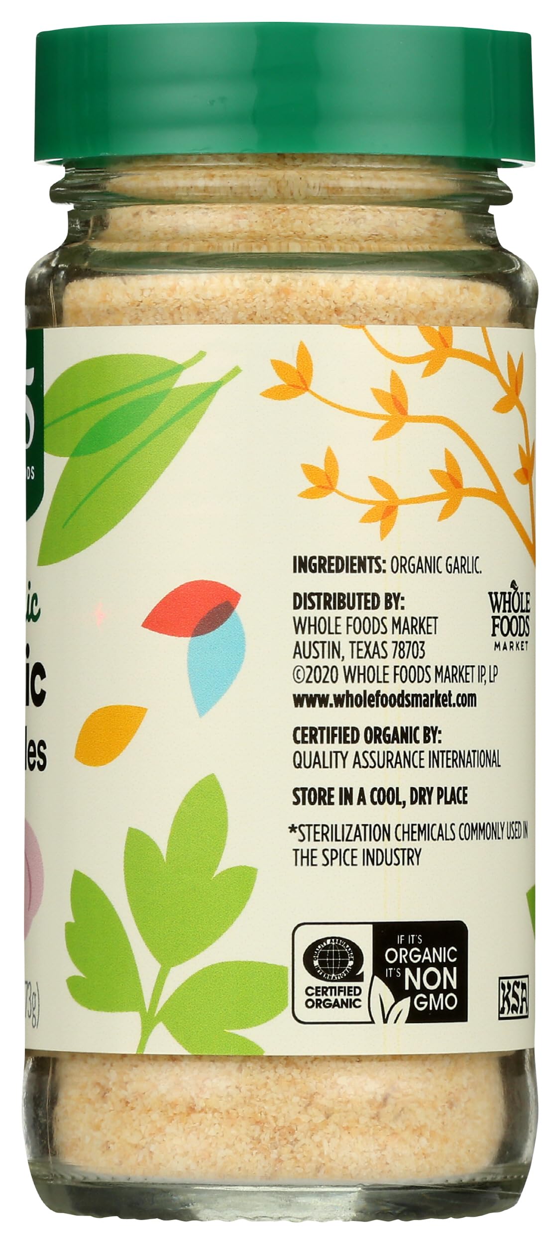 365 by Whole Foods Market  Organic Garlic Granules  2.57 Ounce