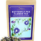TeeLux Butterfly Pea Flower Tea, Non-GMO, Dried, 3.5 Oz