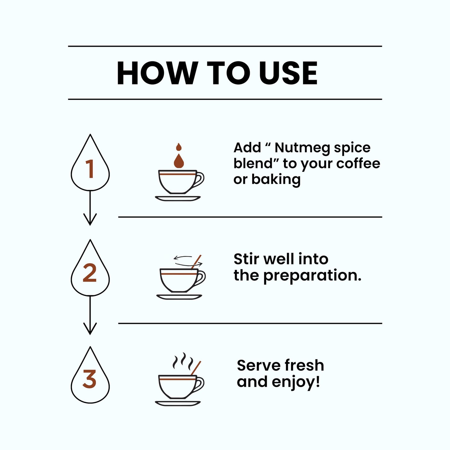 Spice Drop Nutmeg Extract - Up To 180 Drops Per Bottle | Coffee, Cooking, Baking, Dessert | Rich In Quality And Aroma | No Added