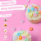 Sprinklemania Donut Sprinkles for Cupcakes - Rainbow Color - 3.5 oz Packaging
