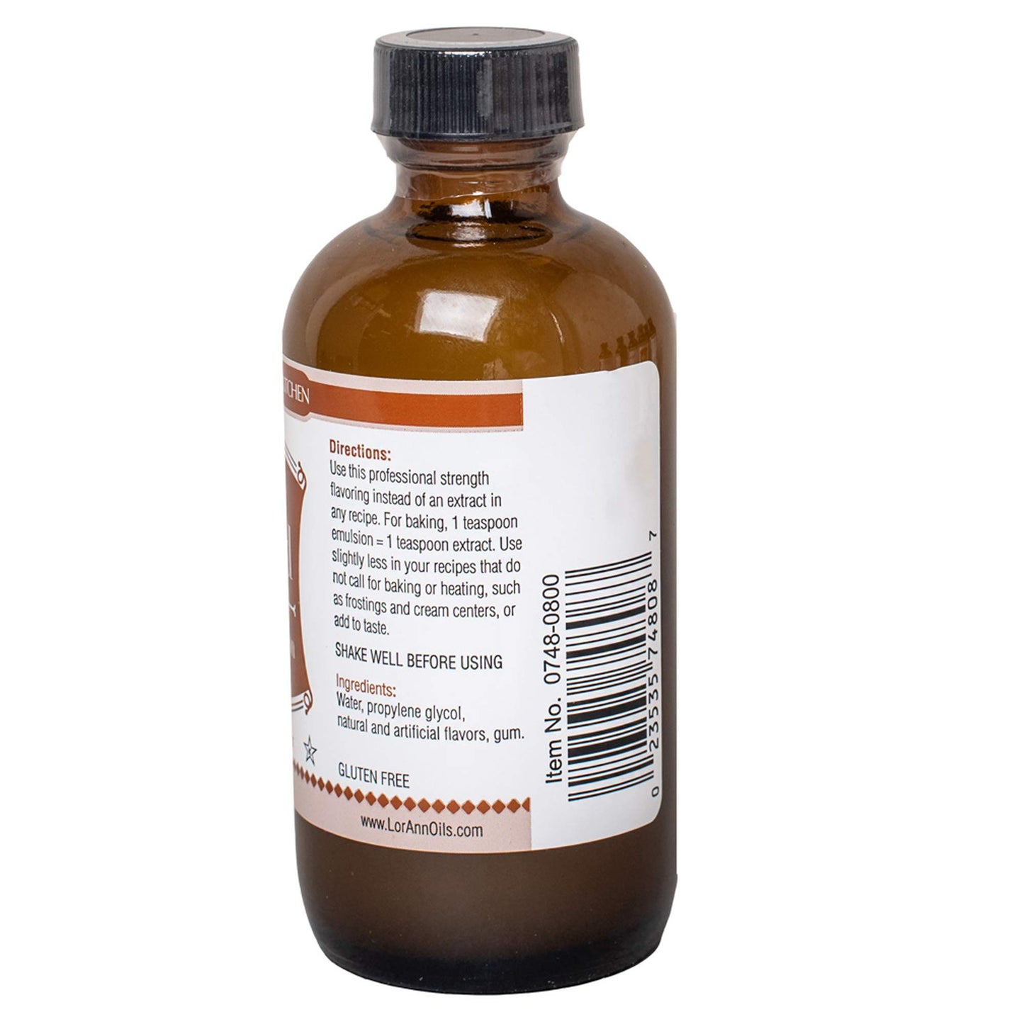 Lorann Oils Almond Bakery Emulsion, 4 Ounce Bottle