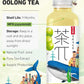 Tea Pi Iced Tea - Oolong Tea, Green Grape Sweet Iced Fruit Tea Bottles, Real Juice, -16.9 Fl Oz, 500Ml, 15 Pack