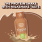 Ripple Vegan Protein Shake, Coffee Flavor, 20g Pea Protein, 12 oz, Pack of 12, Shelf Stable, Non-GMO, Gluten-Free