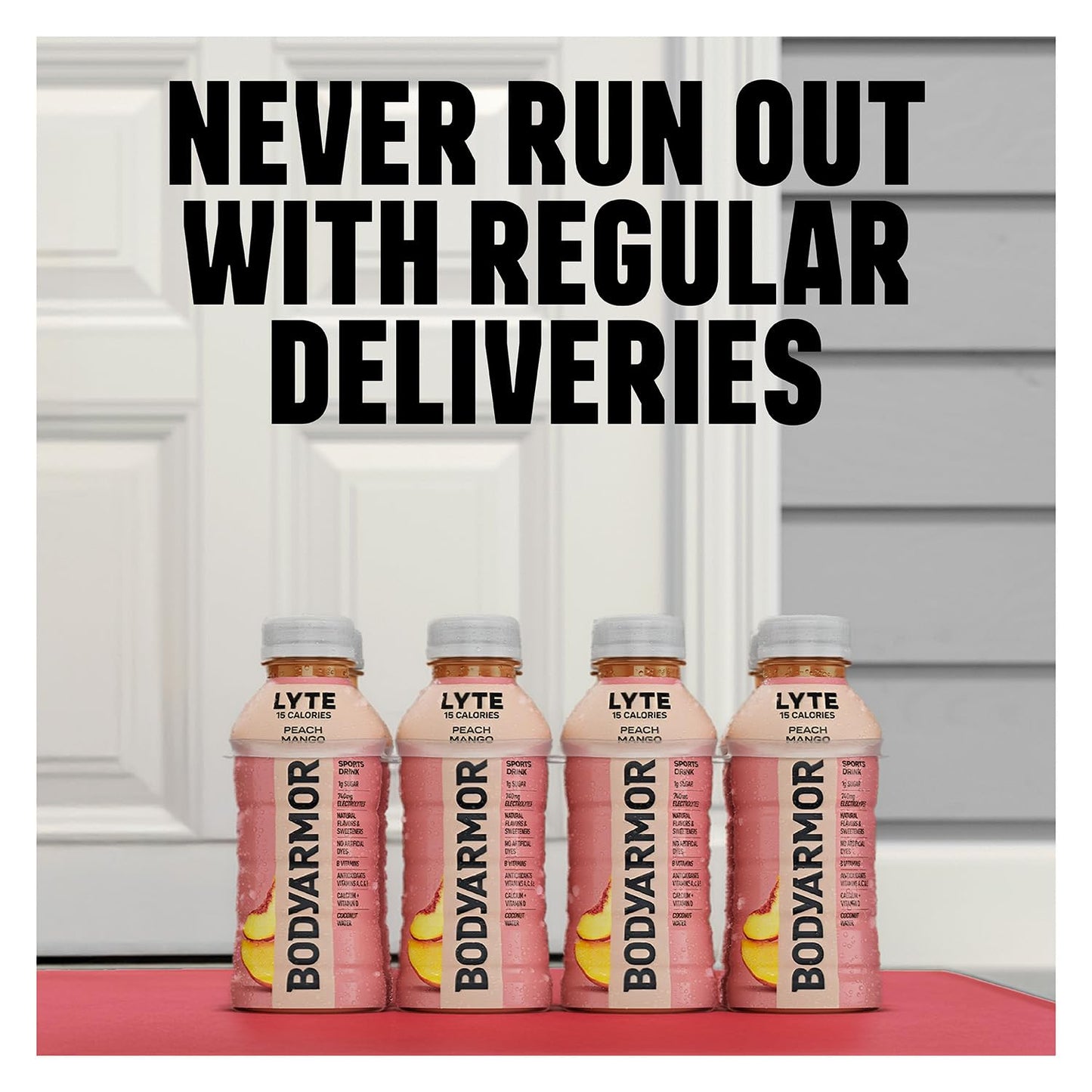BODYARMOR LYTE Sports Drink Low-Calorie Sports Beverage, Tropical Coconut, Coconut Water Hydration, Natural Flavors With Vitamin