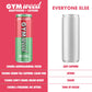 GYM   Athletic Focus Drink - KSM-66 Ashwagandha, Lions Mane, L-Theanine, 200mg Green Tea Caffeine, Rainbow Sherbet Flavor, 12 Pack