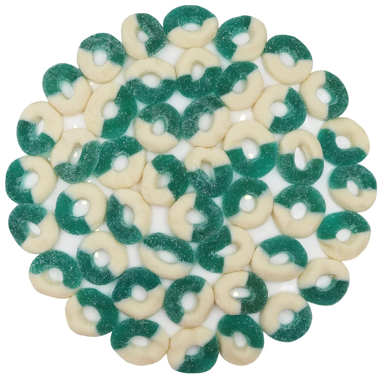 Firstchoicecandy Gummy Rings (Blue Raspberry, 5 Pound (Pack Of 1))