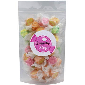 Gourmet Soft And Chewy Salt Water Taffy Candies - Individually Wrapped - Bulk Bags (Assorted Tropical, 5 Pound (Pack Of 1))