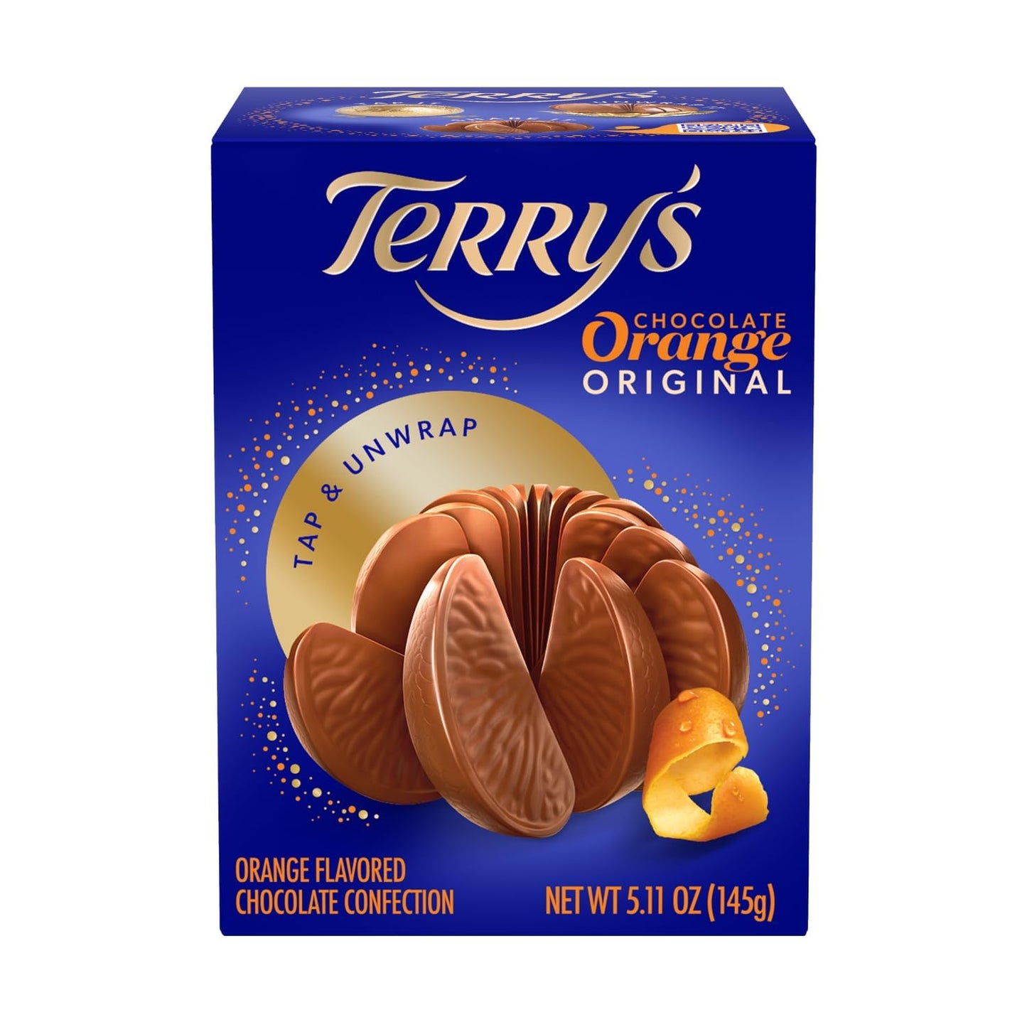 Terrys Milk Chocolate Oranges Delicious Tasting Chocolate - Stocking Stuffer and Party Favors - Great for Sharing with Friends and Family
