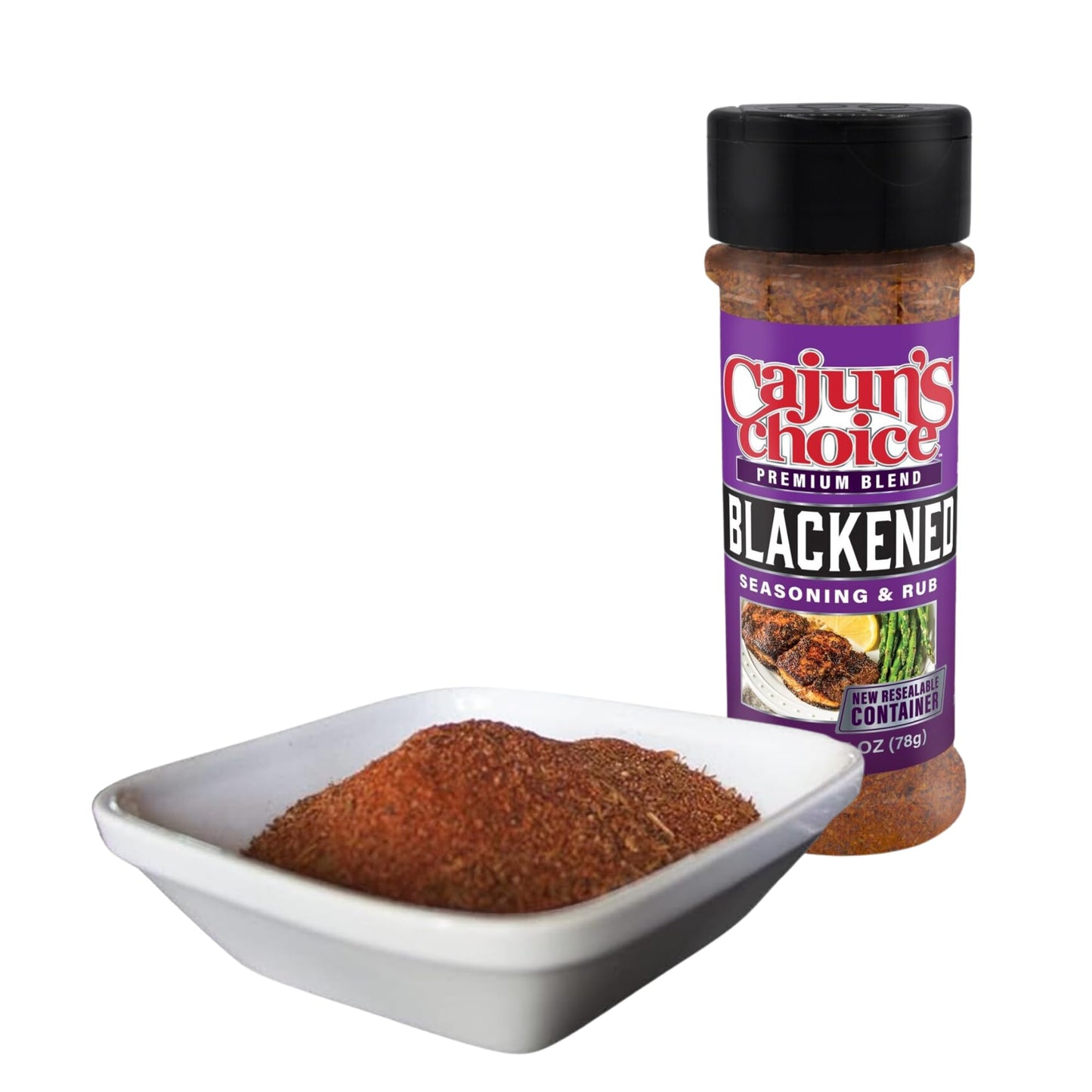 Blackened Seasoning 2.75 Oz Cajun'S Choice Louisiana Foods