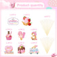 Ice Cream Birthday Party Decorations - Joybileefun 40Pcs Three Scoops Of Fun Birthday Decorations Cupcake Toppers 3Rd Birthday D