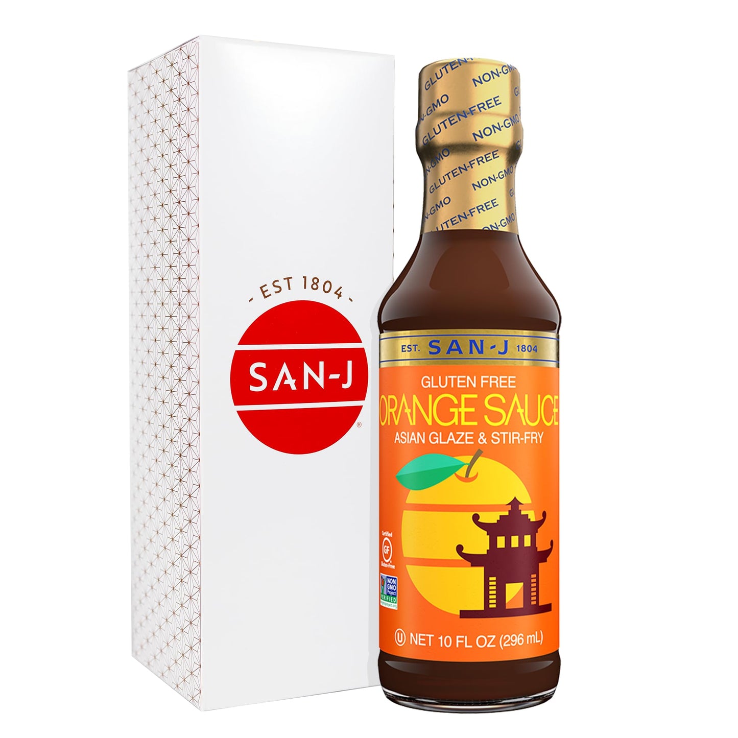 San J Sauce Orange Gf 10 Fl Oz