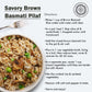Extra Long Brown Basmati Rice 40 Lbs