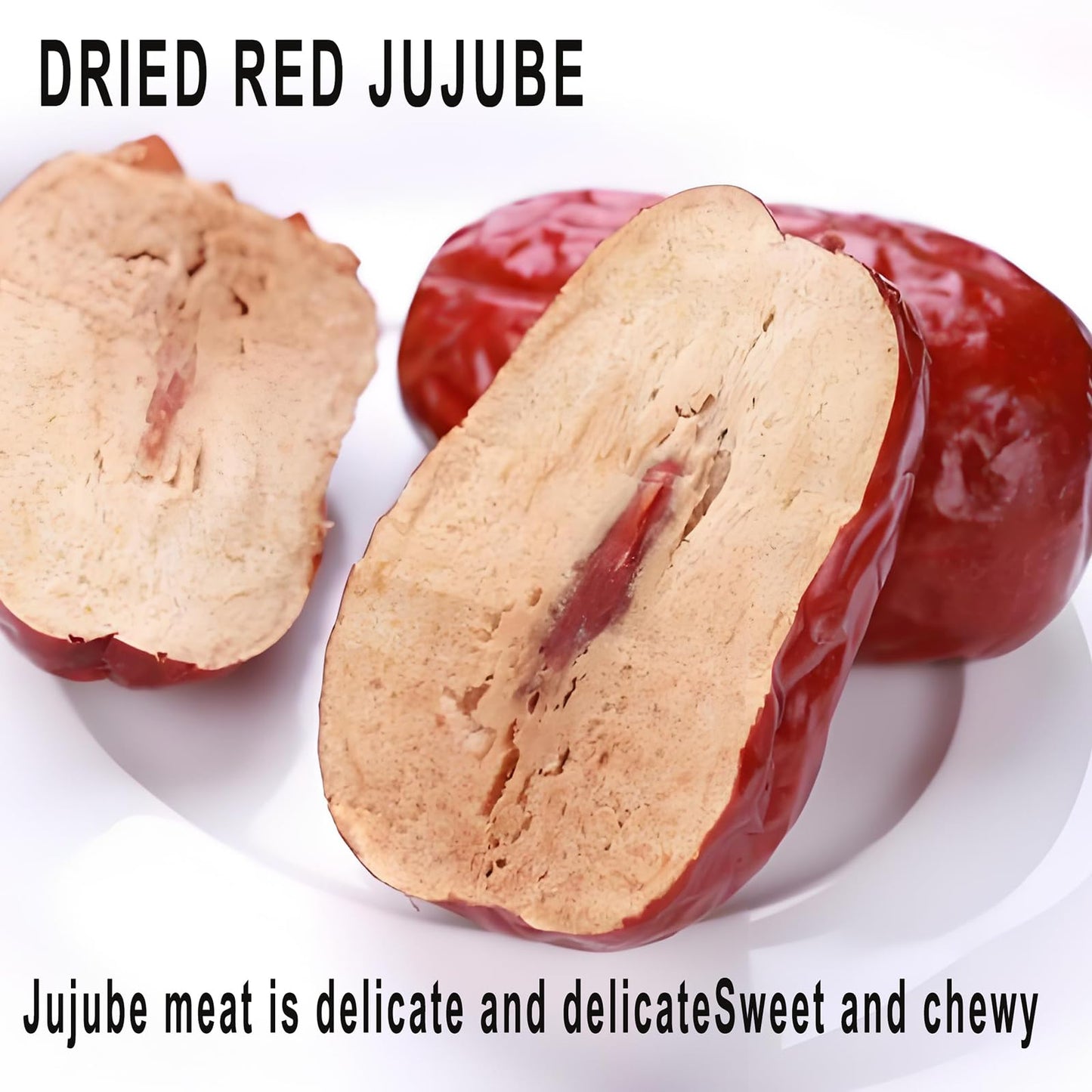 Dried Jujube Dates,Red Date,1 LB 100% Natural,for Snacking,Brewing Tea,dessert, Baking,cooking,etc.