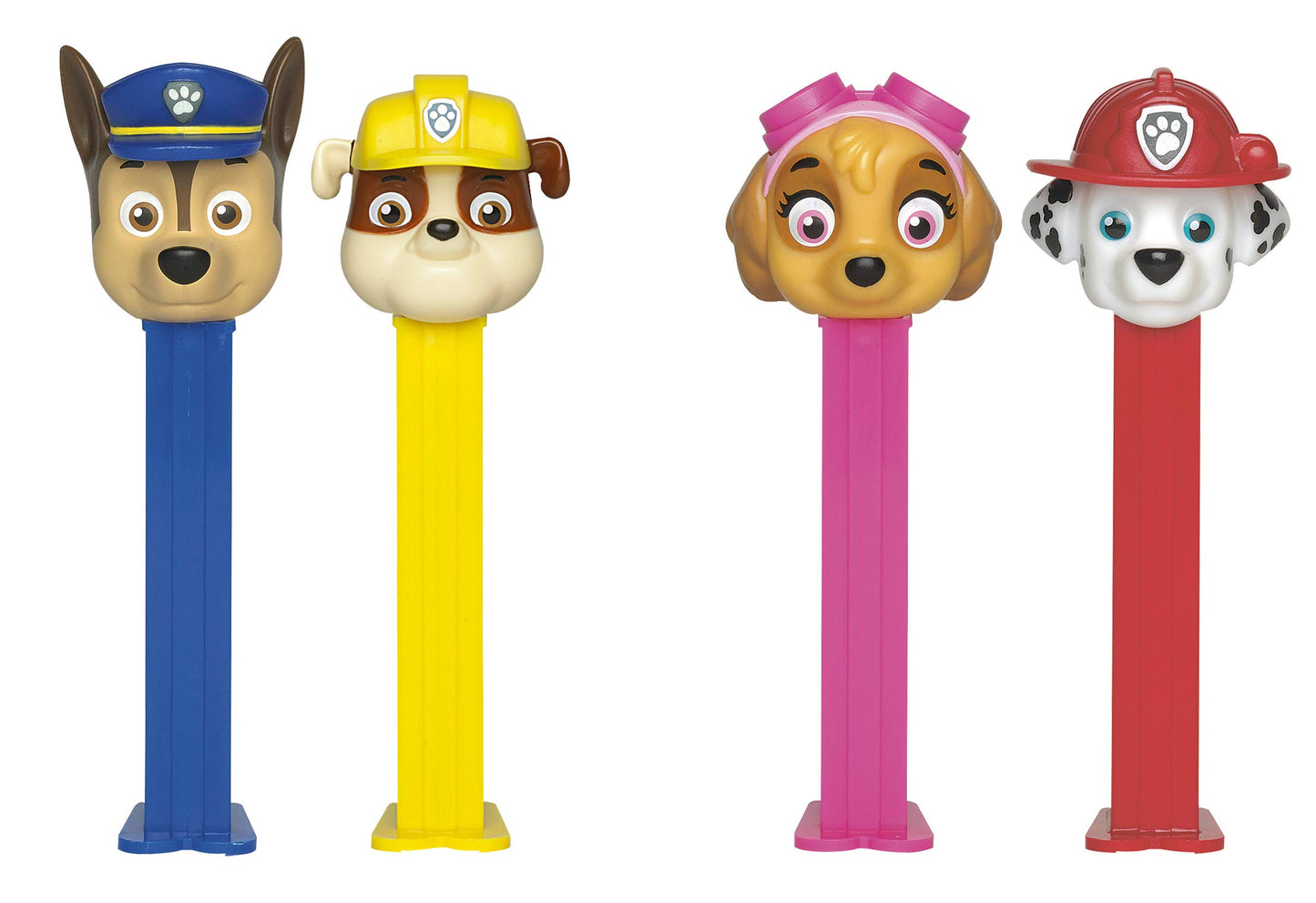 Paw Patrol Pez Gift Set (2 Pez Candy Dispensers + 6 Pack Refills).