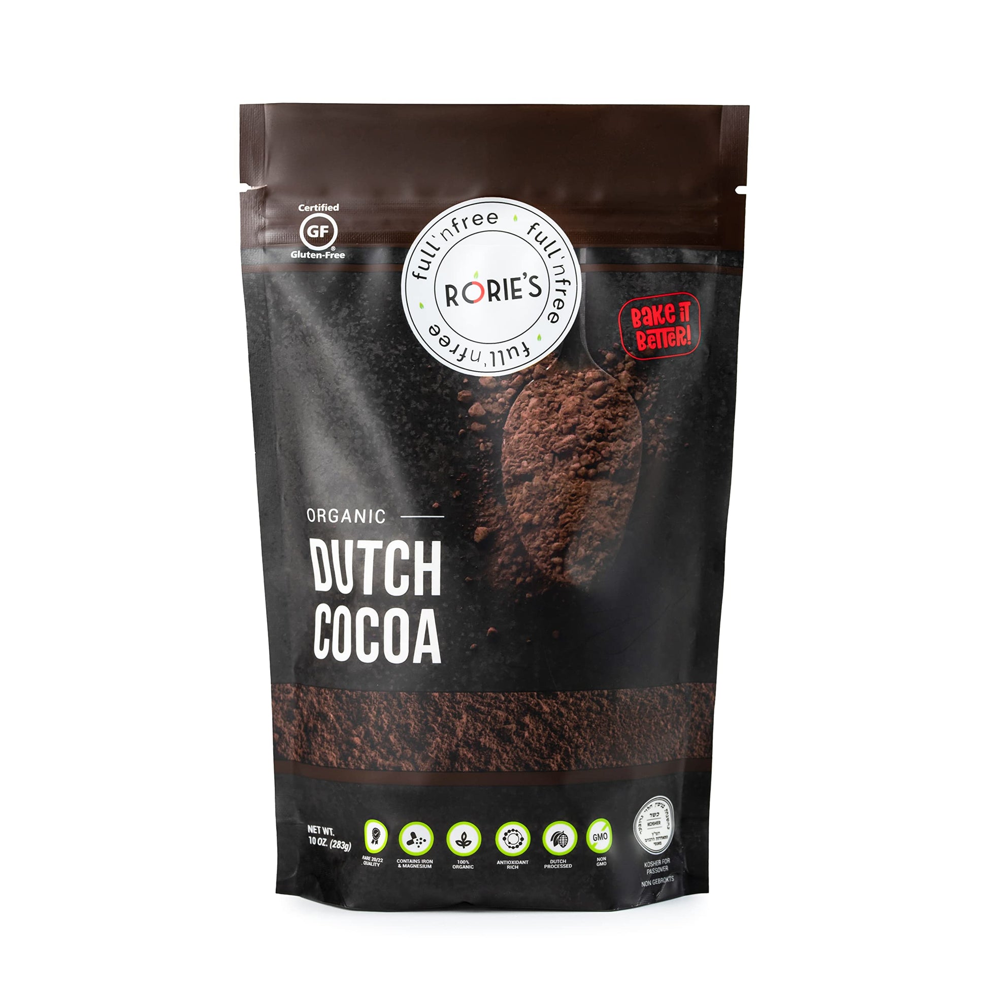 Rories Organic Dutch Cocoa Kosker for Passover (10 oz)