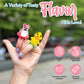 Easter Candy 3D Ring Pops - 18 Individually Wrapped Suckers Bulk Variety Pack - Candy For Easter Baskets - Egg Hunts