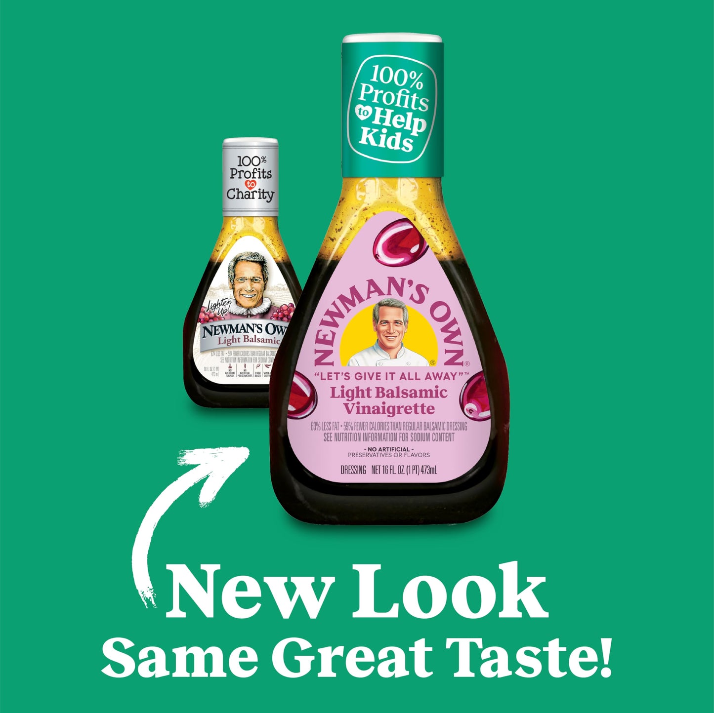 Newmans Own Salad Dressing Light Bals, 16-Ounce (Pack of 3)