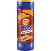 Lays Stax Potato Crisps Chips, Mesquite BBQ, Gluten Free, 5.5 Oz Canister Pack