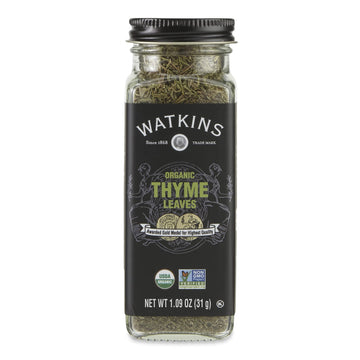 Watkins Gourmet Organic Thyme Leaves, 1.26 Ounce, Pack of 1
