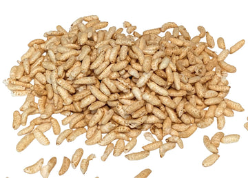 Organic Puffed Brown Rice, Non-GMO, Gluten-Free Whole Grain Snack, Toasted Flavor, 18 oz