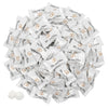 216ct Mr. and Mrs. Wedding Buttermints Individually Wrapped - White Butter Mints for Bridal Shower, Engagement Candy, and Recept